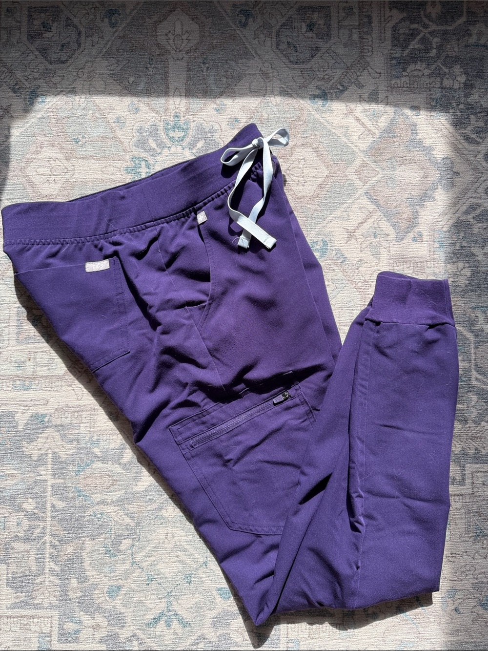 Figs Purple Zamora Jogger Scrub Pants